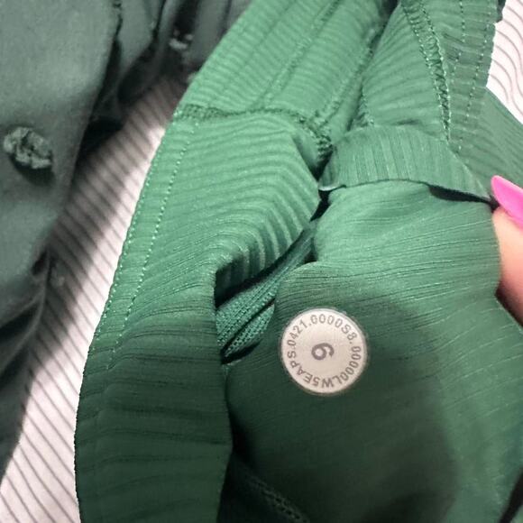 Lululemon green ribbed leggings - Picture 5 of 6